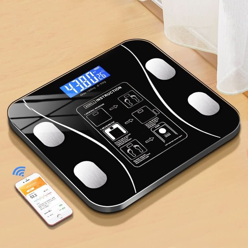 Lisslune | Intelligent Body Analysis Scale with App & 11 Measurement Values