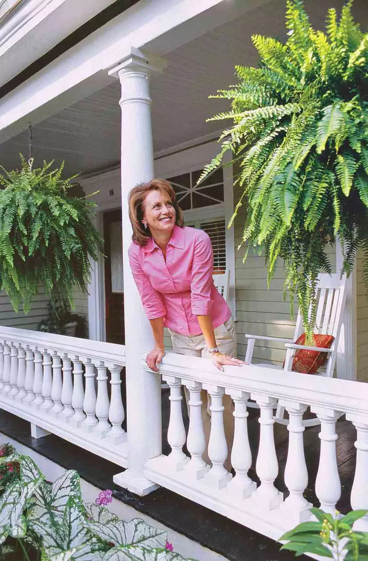 Lisslune | UV-Resistant Lifelike Artificial Boston Fern – Perfect for Outdoor Décor