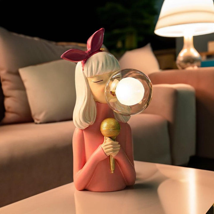 Lisslune | Fleur - Playful table lamp with unique figure designs and energy-efficient LED lighting
