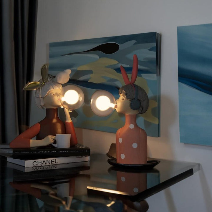 Lisslune | Fleur - Playful table lamp with unique figure designs and energy-efficient LED lighting
