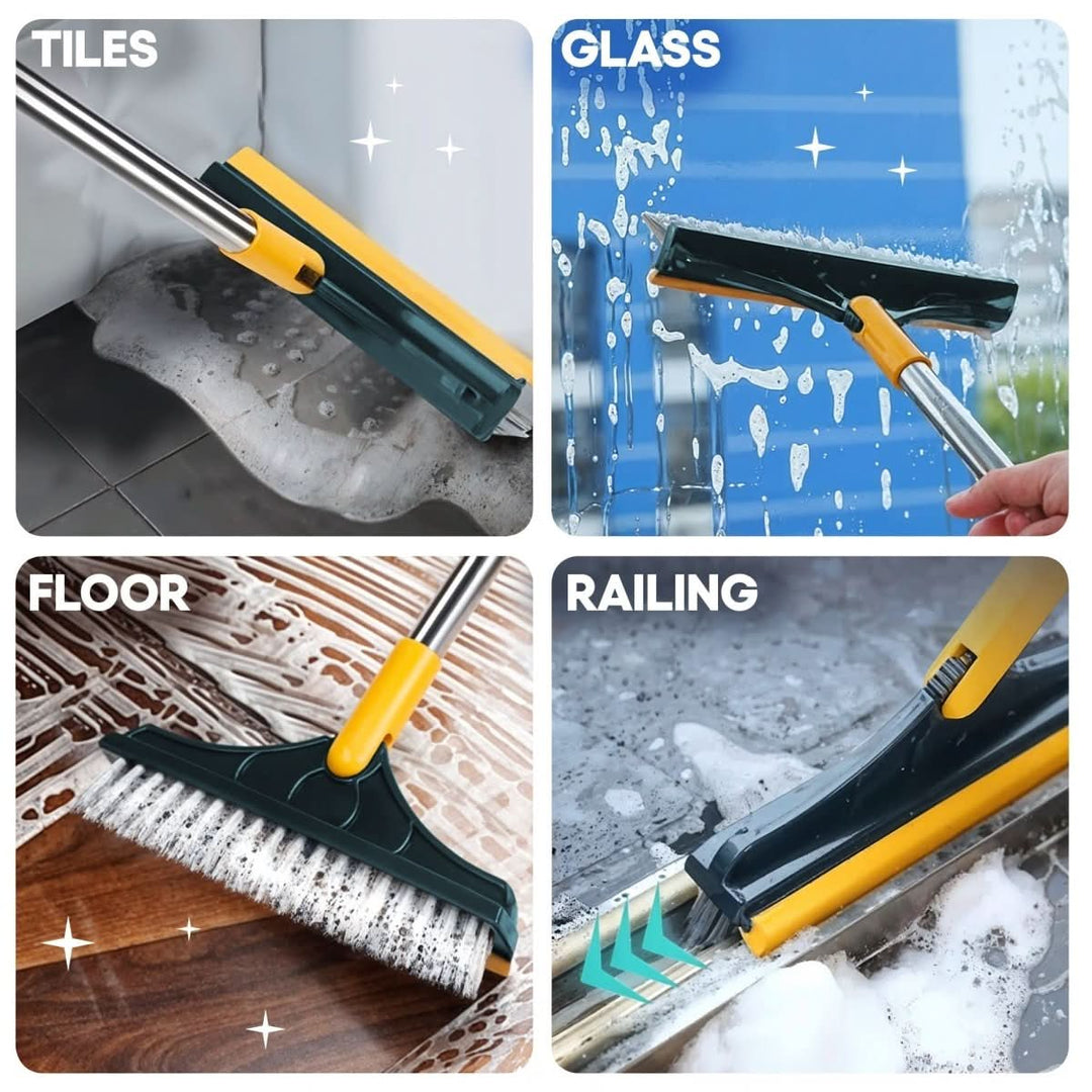 Lisslune | 2-in-1 Cleaning Brush for Floors & Tiles