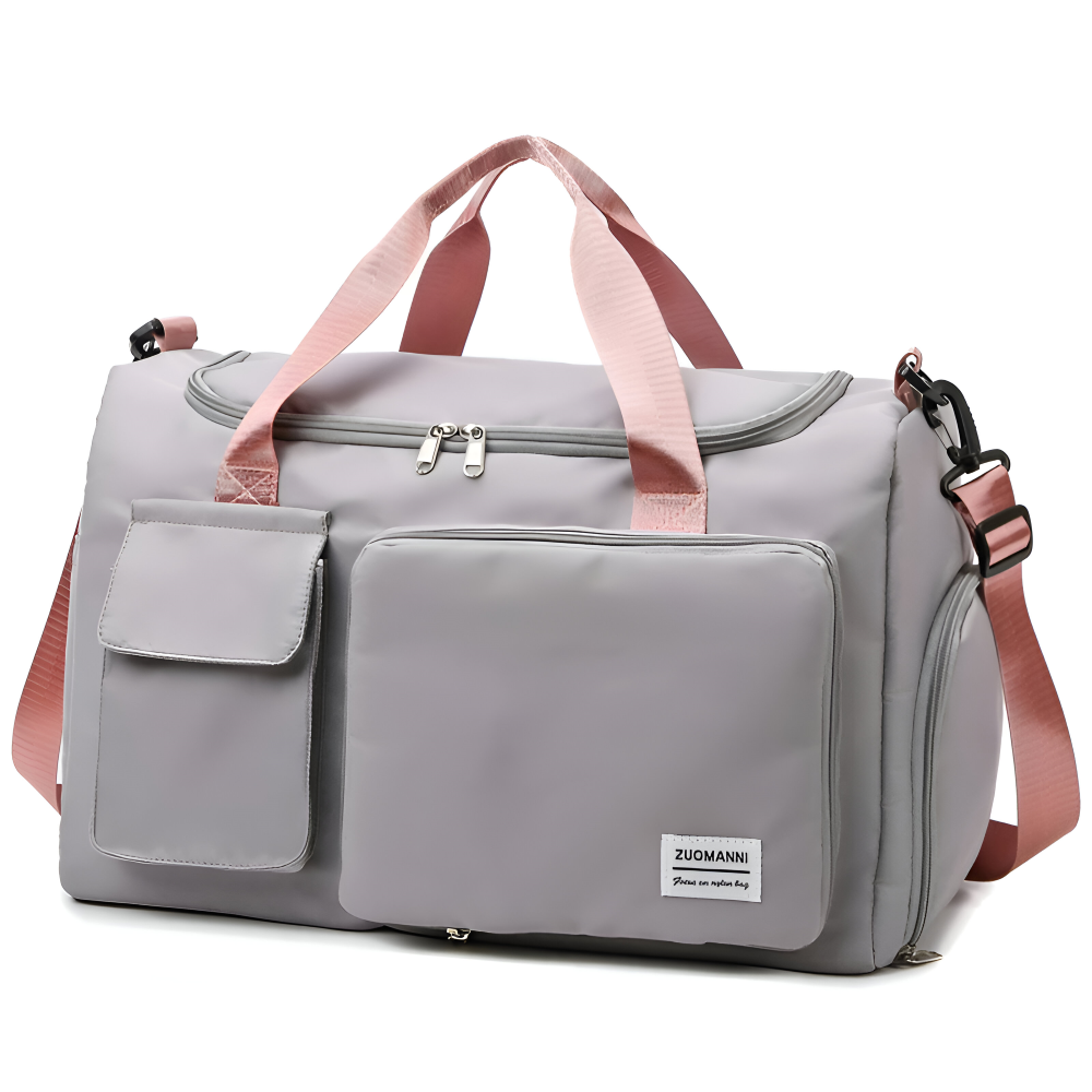 Lisslune | Waterproof Travel Bag with Shoe Compartment – Lightweight Weekend Bag with Plenty of Storage Space