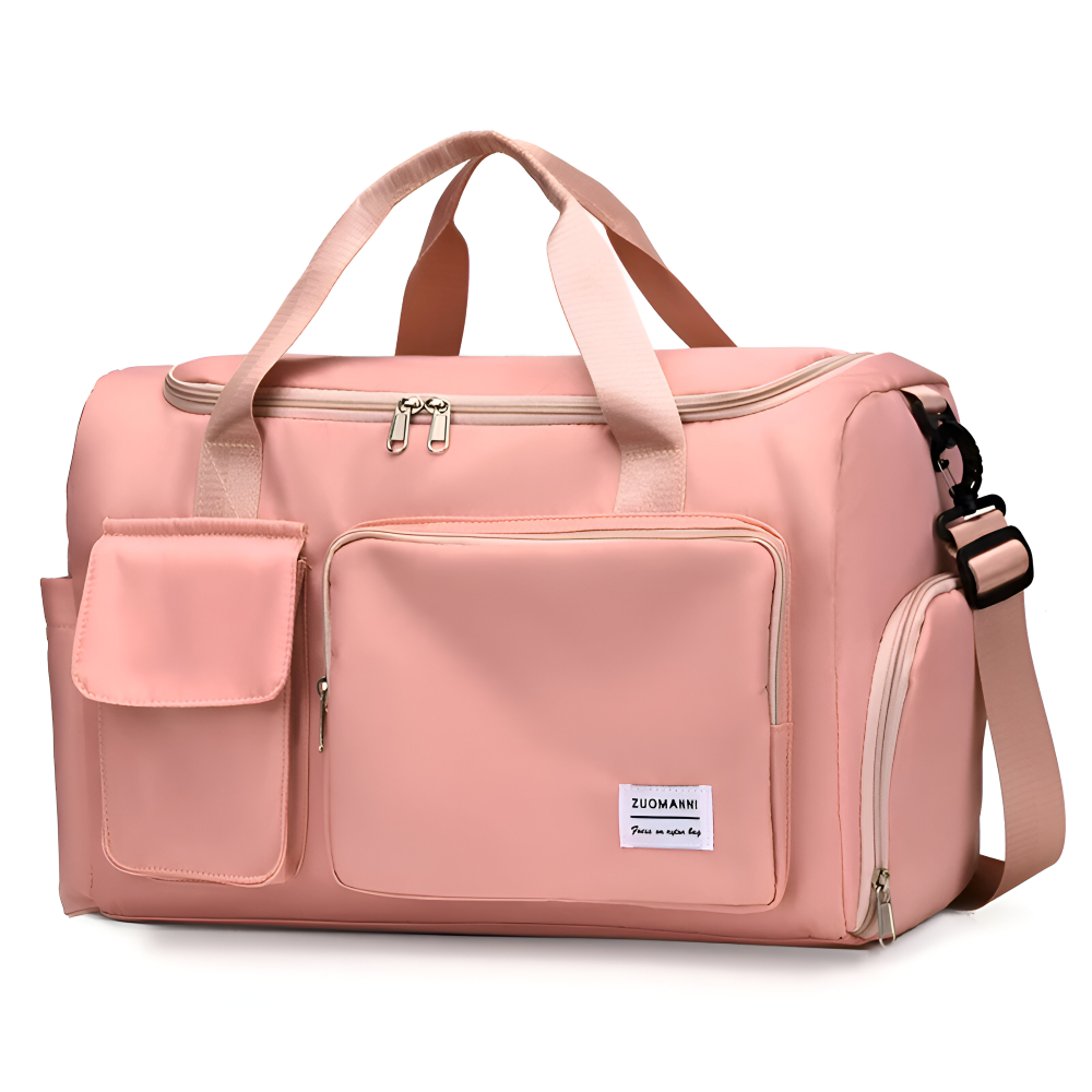 Lisslune | Waterproof Travel Bag with Shoe Compartment – Lightweight Weekend Bag with Plenty of Storage Space