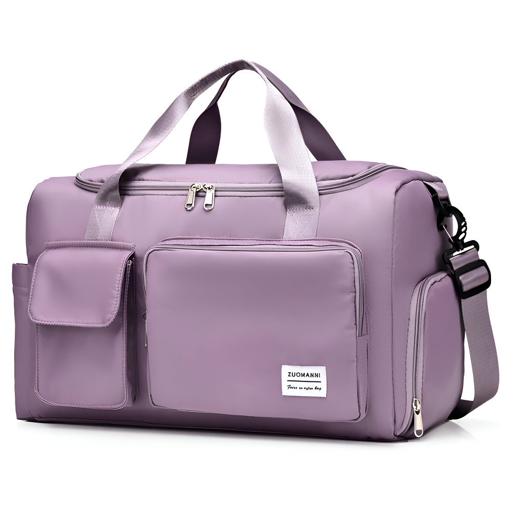 Lisslune | Waterproof Travel Bag with Shoe Compartment – Lightweight Weekend Bag with Plenty of Storage Space