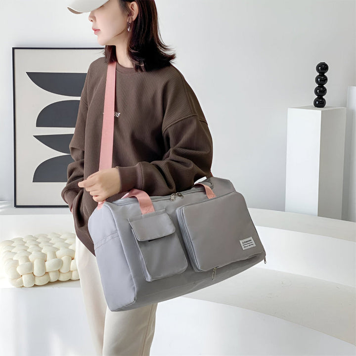 Lisslune | Waterproof Travel Bag with Shoe Compartment – Lightweight Weekend Bag with Plenty of Storage Space