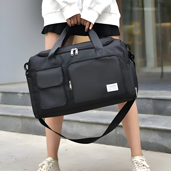 Lisslune | Waterproof Travel Bag with Shoe Compartment – Lightweight Weekend Bag with Plenty of Storage Space