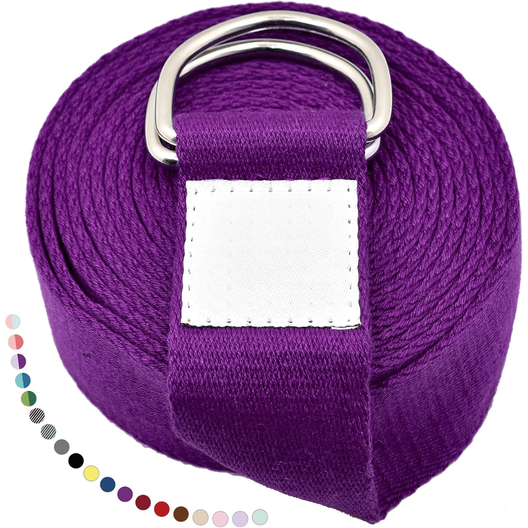 Lisslune | Adjustable Stretch Band for Yoga & Flexibility Training