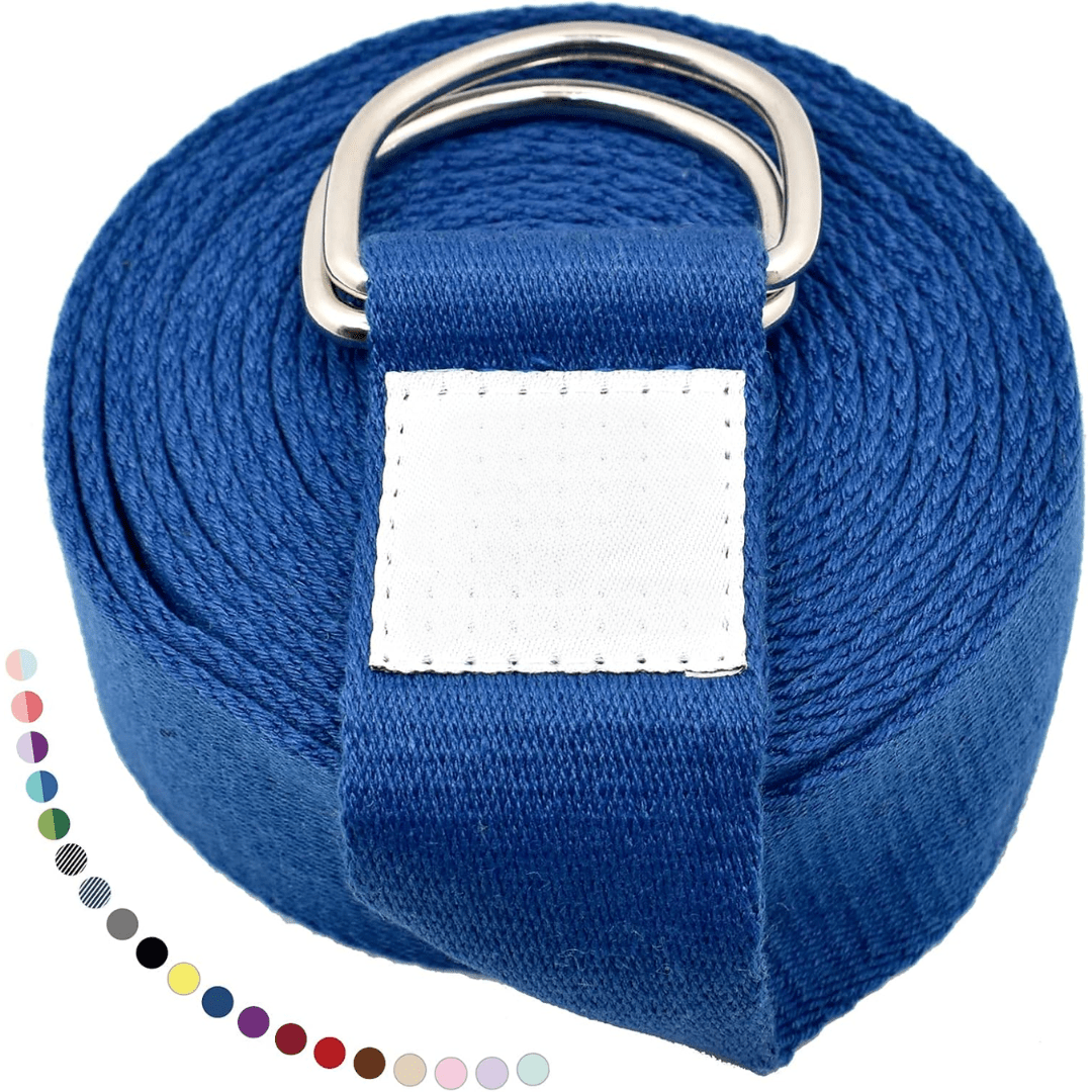Lisslune | Adjustable Stretch Band for Yoga & Flexibility Training