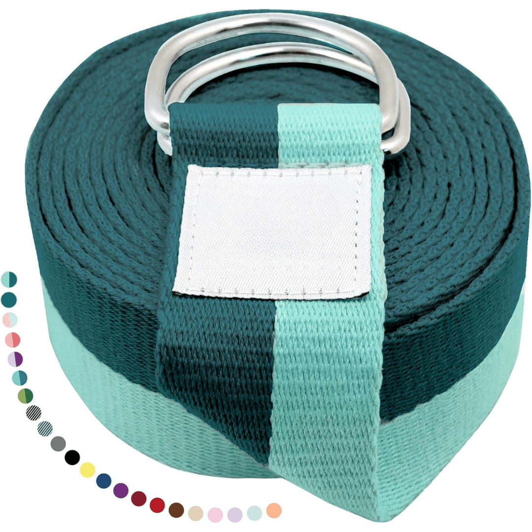 Lisslune | Adjustable Stretch Band for Yoga & Flexibility Training