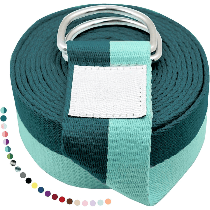 Lisslune | Adjustable Stretch Band for Yoga & Flexibility Training
