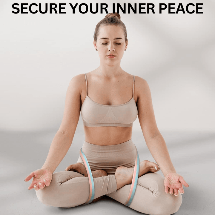 Lisslune | Adjustable Stretch Band for Yoga & Flexibility Training