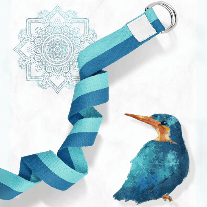 Lisslune | Adjustable Stretch Band for Yoga & Flexibility Training