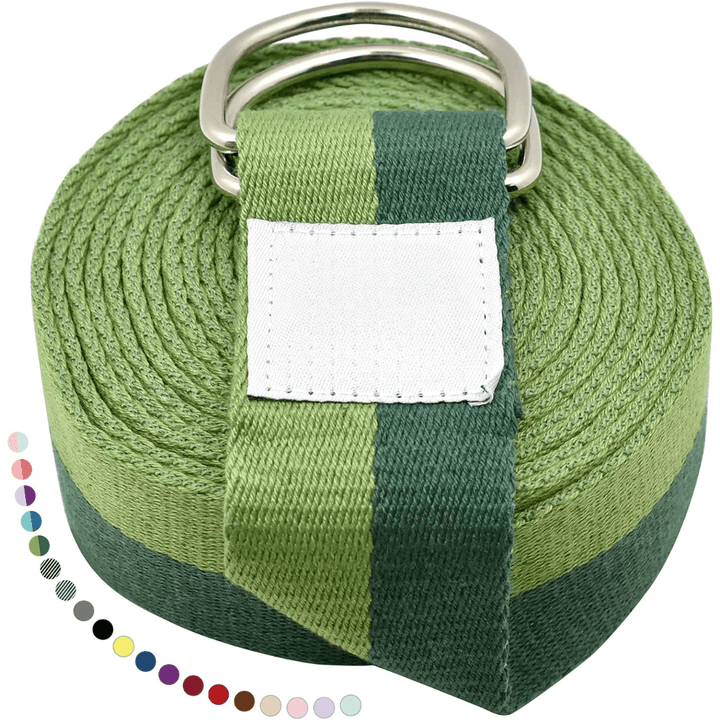Lisslune | Adjustable Stretch Band for Yoga & Flexibility Training