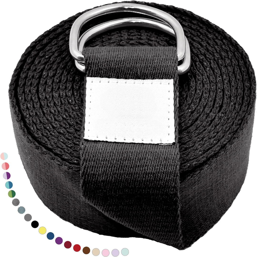 Lisslune | Adjustable Stretch Band for Yoga & Flexibility Training