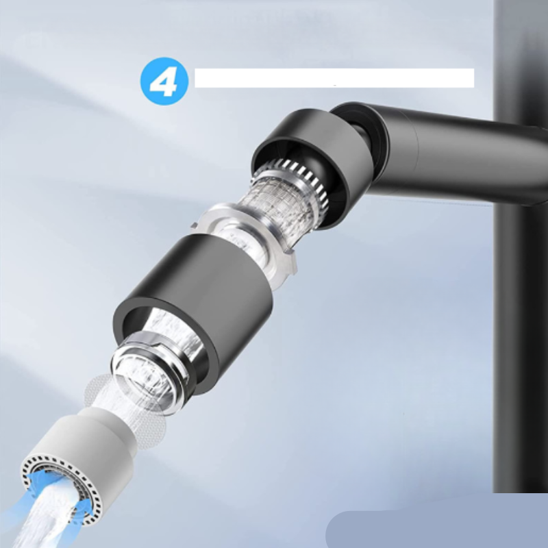 Lisslune | AquaTwist 360° swivel faucet head – adjustable water jet