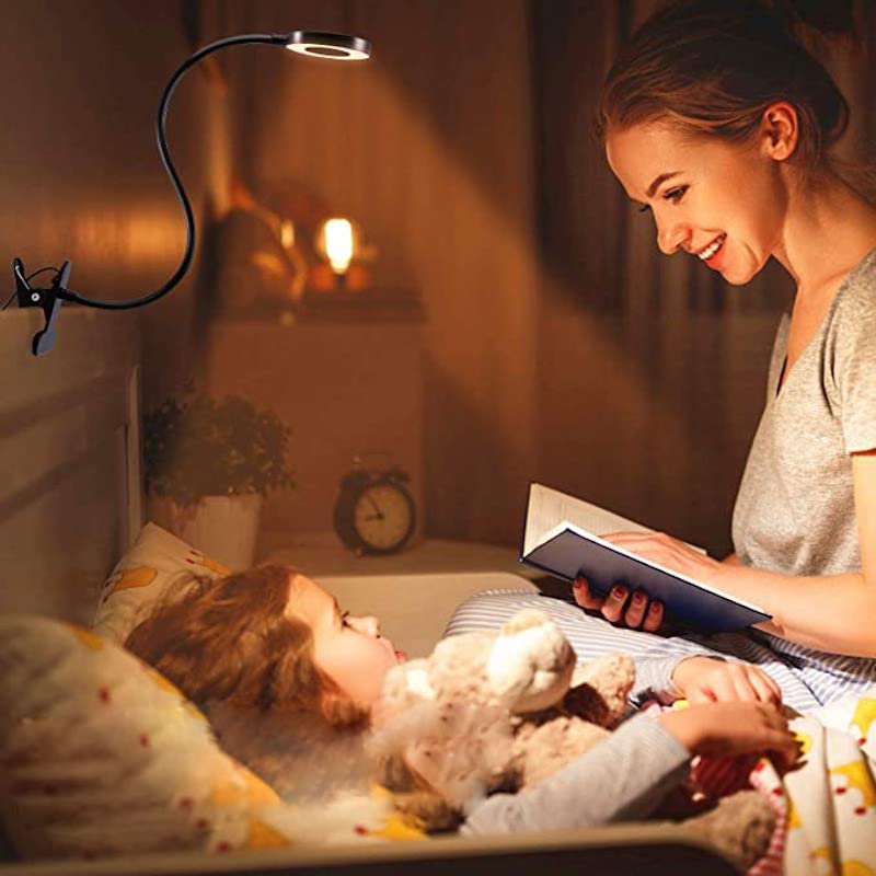 Lisslune | Flexible LED desk lamp with clip attachment