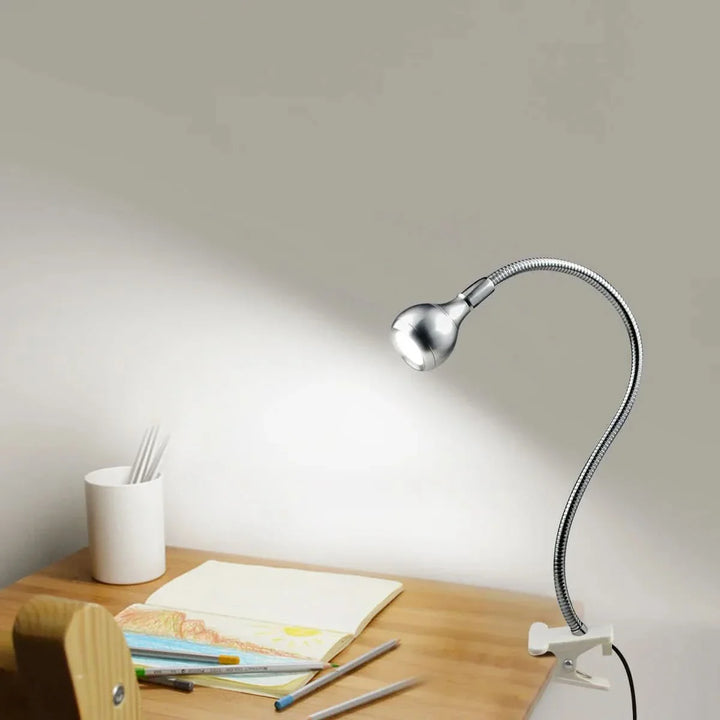 Lisslune | USB LED Reading Lamp with Flexible Arm