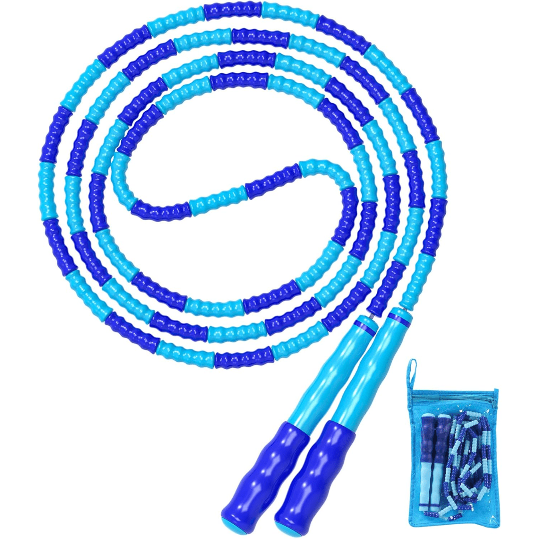Lisslune | Flexirope – Adjustable Beaded Jump Rope for Effective Cardio Training