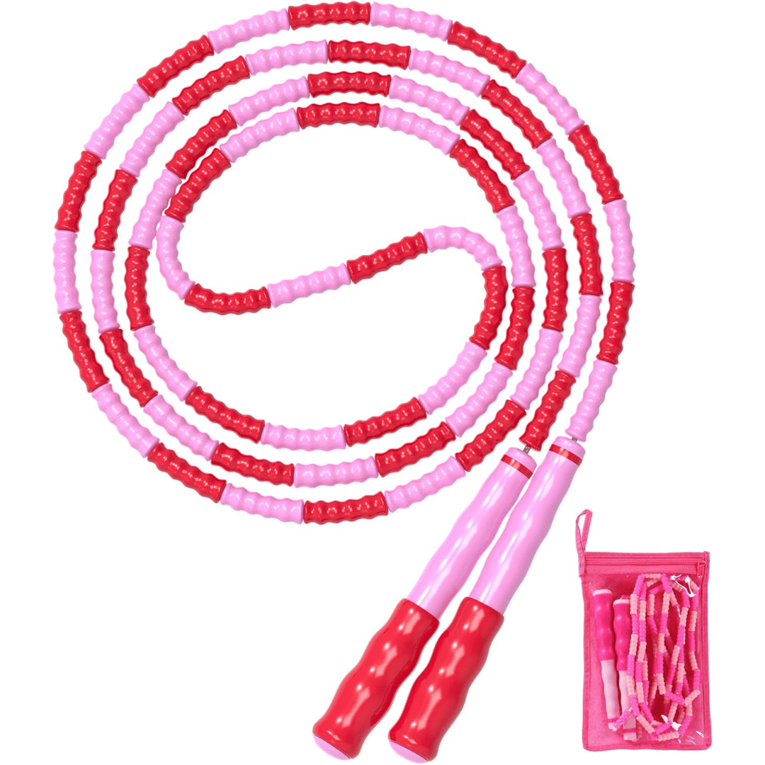 Lisslune | Flexirope – Adjustable Beaded Jump Rope for Effective Cardio Training