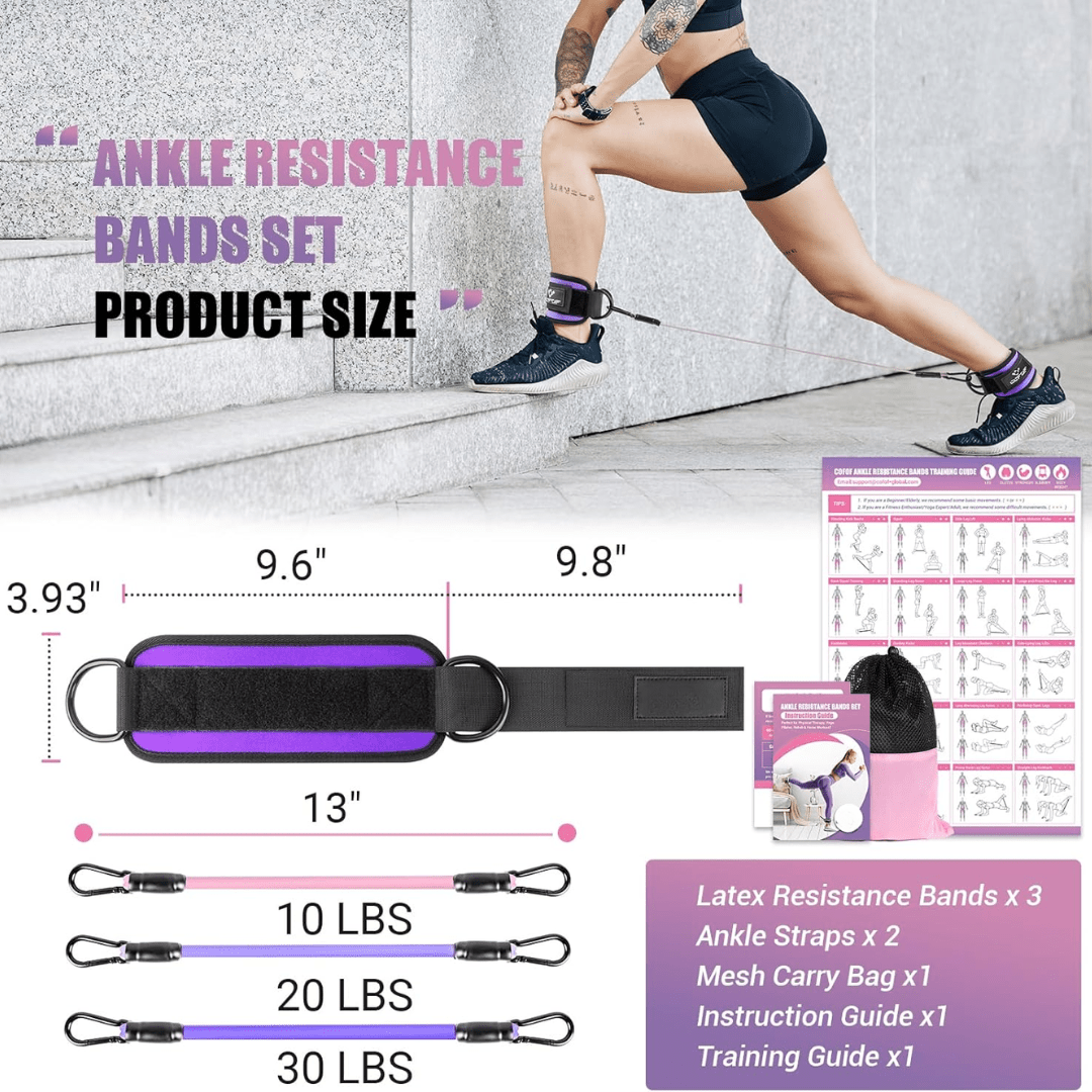 Lisslune | Resistance bands for hip & glute training