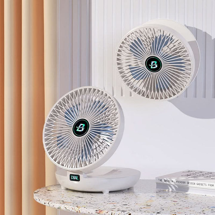 Lisslune | FlipAir Foldable Portable Standing Fan – USB Rechargeable
