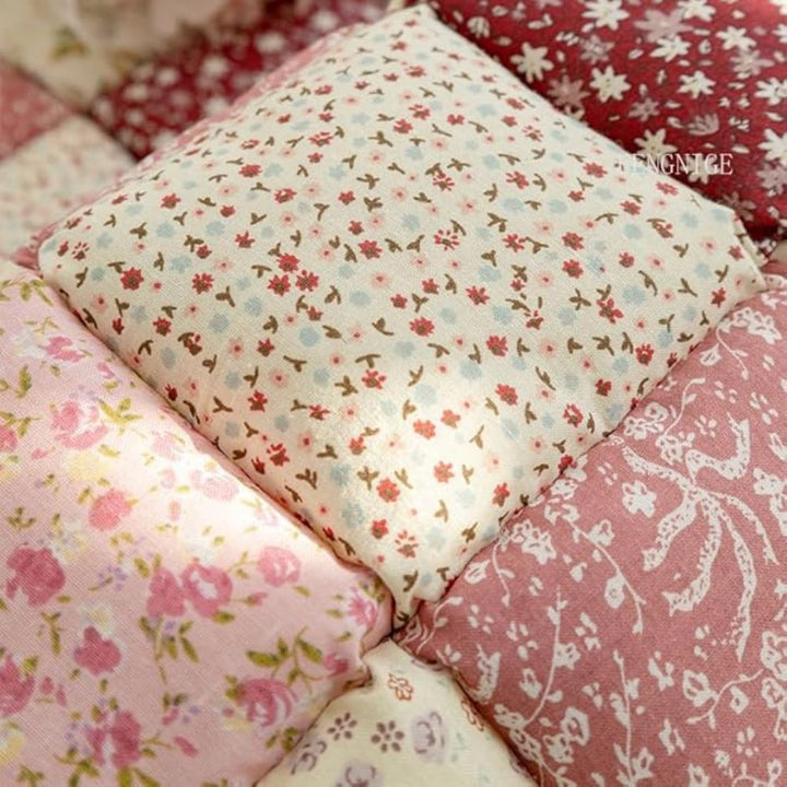 Lisslune | Floral Bloom Quilted Sofa Cover