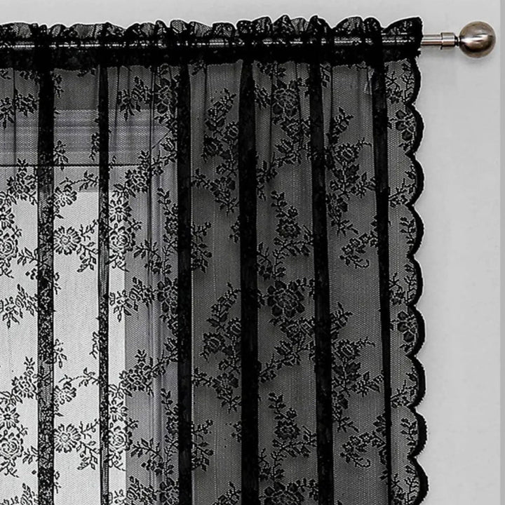 Lisslune | Floral Grace Sheer Curtains