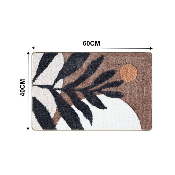 Lisslune | Floral Non-Slip Bathmat