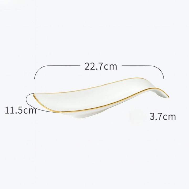 Lisslune | Flowline Ceramic Cooking Spoon Rest
