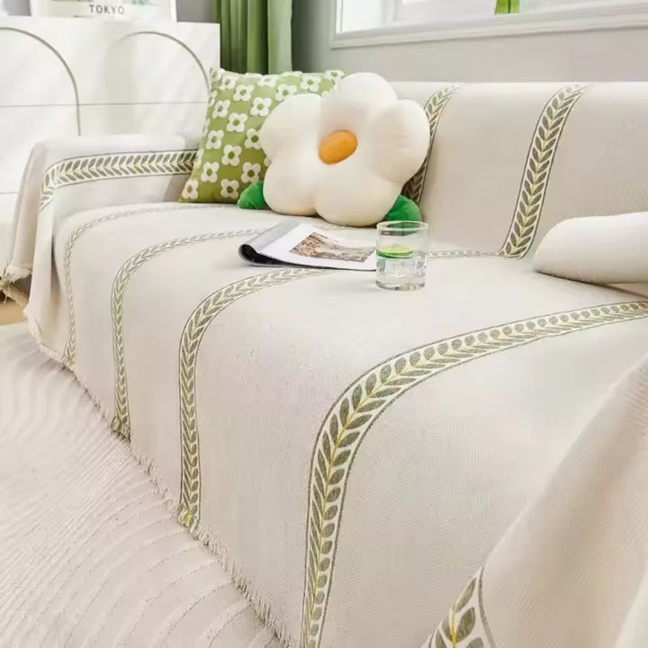 Lisslune | Flourish Leaf Sofa Cover