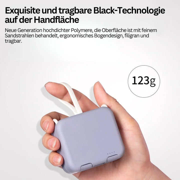 Lisslune | Foldable Power Bank – Portable Emergency Charger for On-the-Go