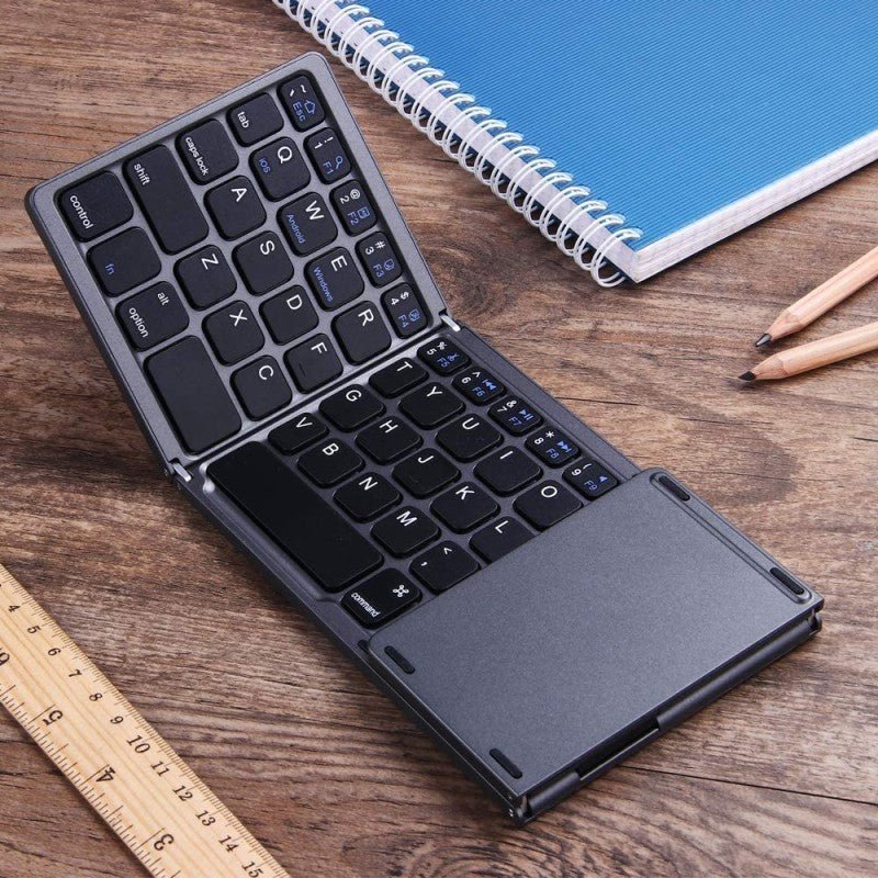 Lisslune | Wireless foldable Bluetooth keyboard, compact, foldable and ready for productivity