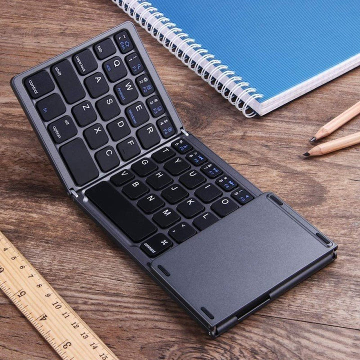 Lisslune | Wireless foldable Bluetooth keyboard, compact, foldable and ready for productivity