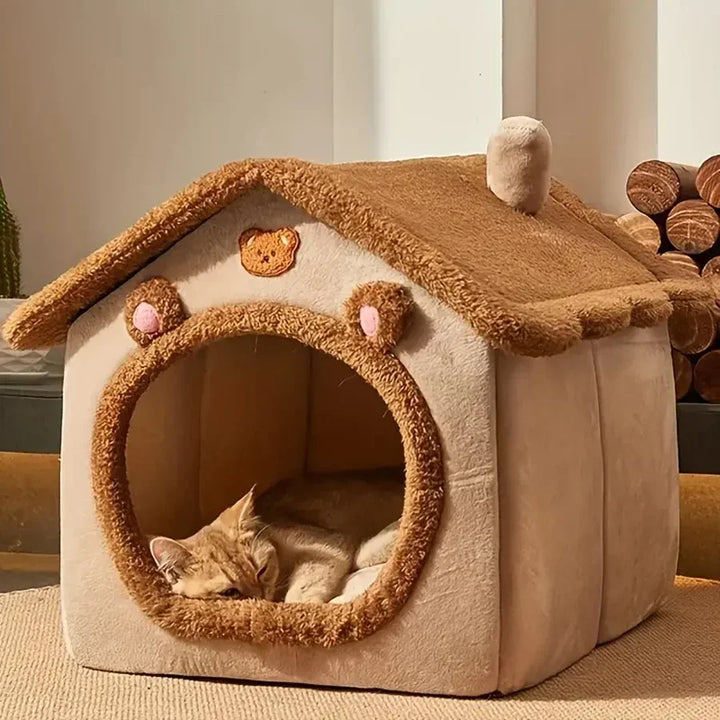 Lisslune | Collapsible, washable pet bed for small dogs and cats