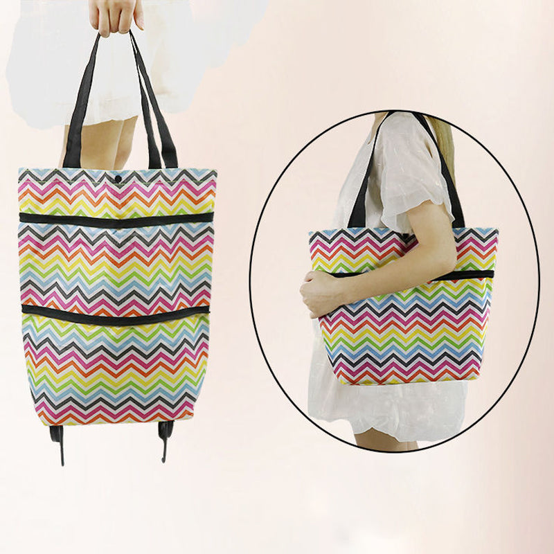 Lisslune | Folding Shopping Trolley Shopping Bag