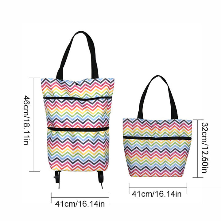 Lisslune | Folding Shopping Trolley Shopping Bag
