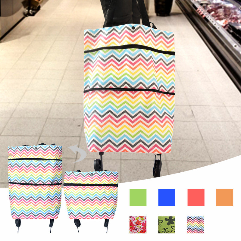Lisslune | Folding Shopping Trolley Shopping Bag