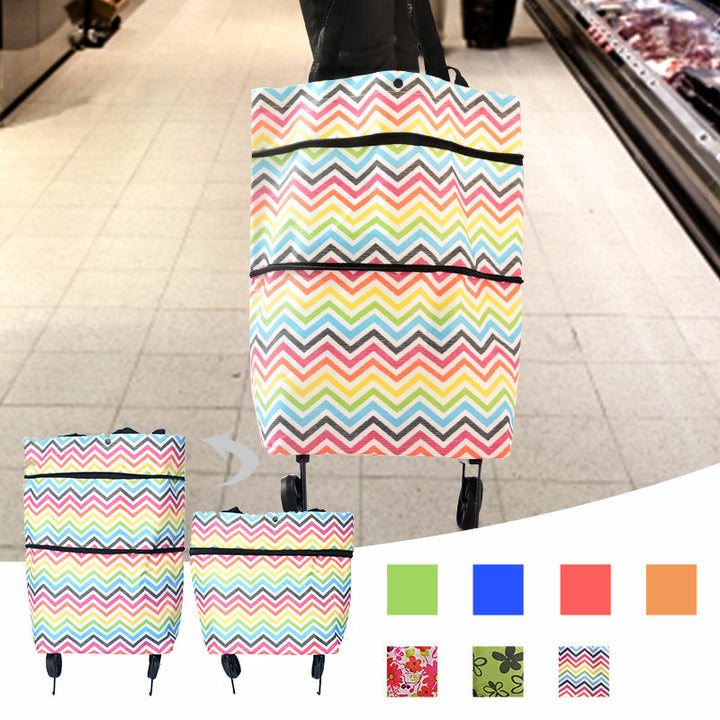 Lisslune | Folding Shopping Trolley Shopping Bag