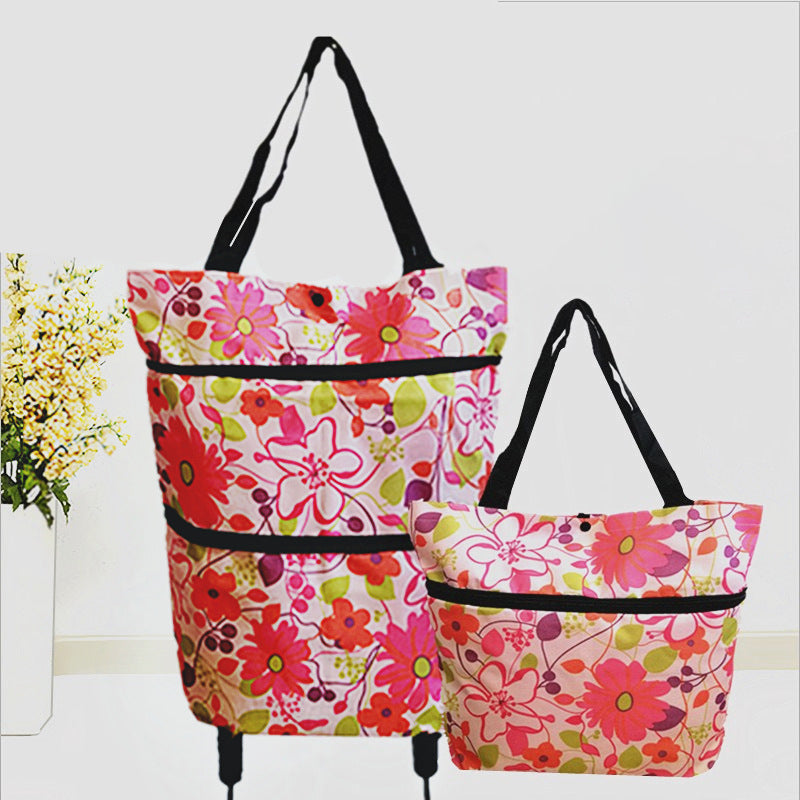Lisslune | Folding Shopping Trolley Shopping Bag