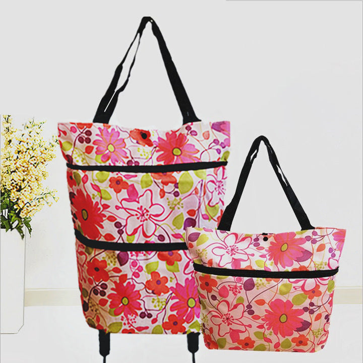Lisslune | Folding Shopping Trolley Shopping Bag