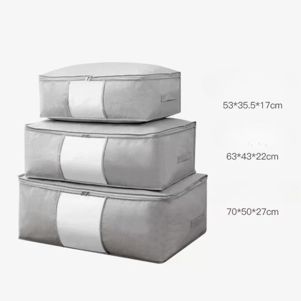 Lisslune | Foldable Zippered Cloth Storage Organizer