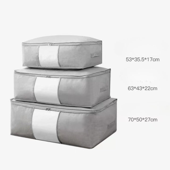 Lisslune | Foldable Zippered Cloth Storage Organizer