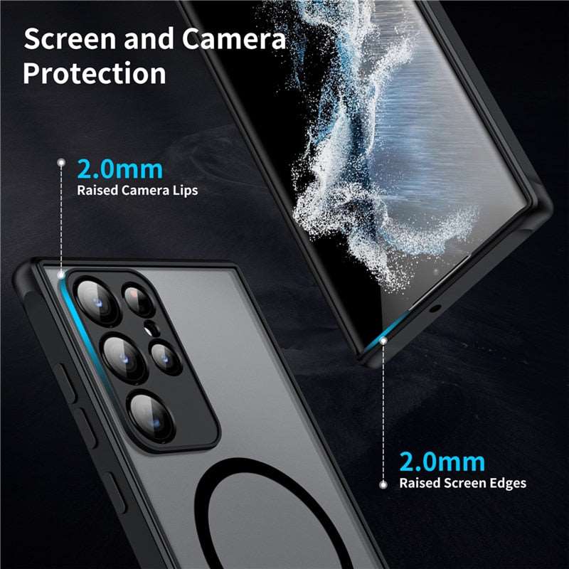 Lisslune | magnetic shockproof case for Samsung