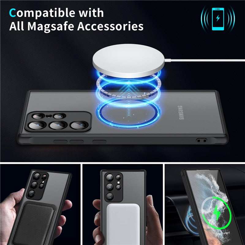 Lisslune | magnetic shockproof case for Samsung