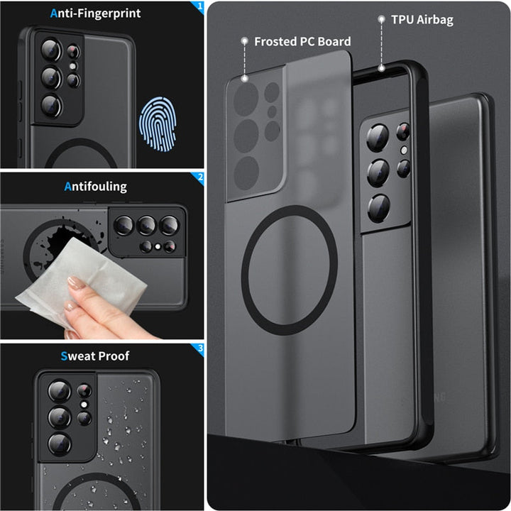 Lisslune | magnetic shockproof case for Samsung
