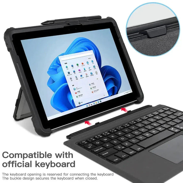 Lisslune | Fortify360 Rugged Military-Grade Case for Microsoft Surface Tablet