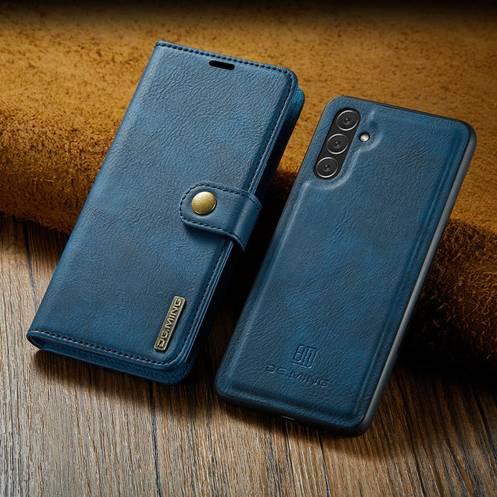 Lisslune | 2 in 1 removable flip leather case for Samsung Galaxy
