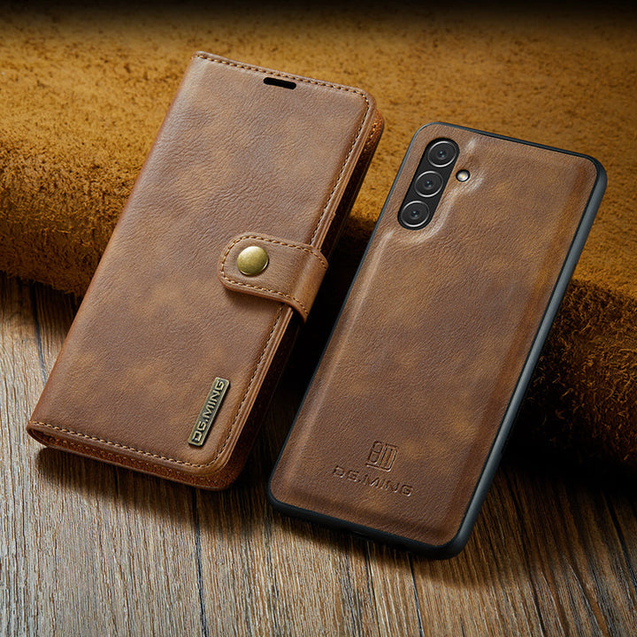 Lisslune | 2 in 1 removable flip leather case for Samsung Galaxy