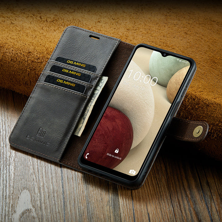 Lisslune | 2 in 1 removable flip leather case for Samsung Galaxy