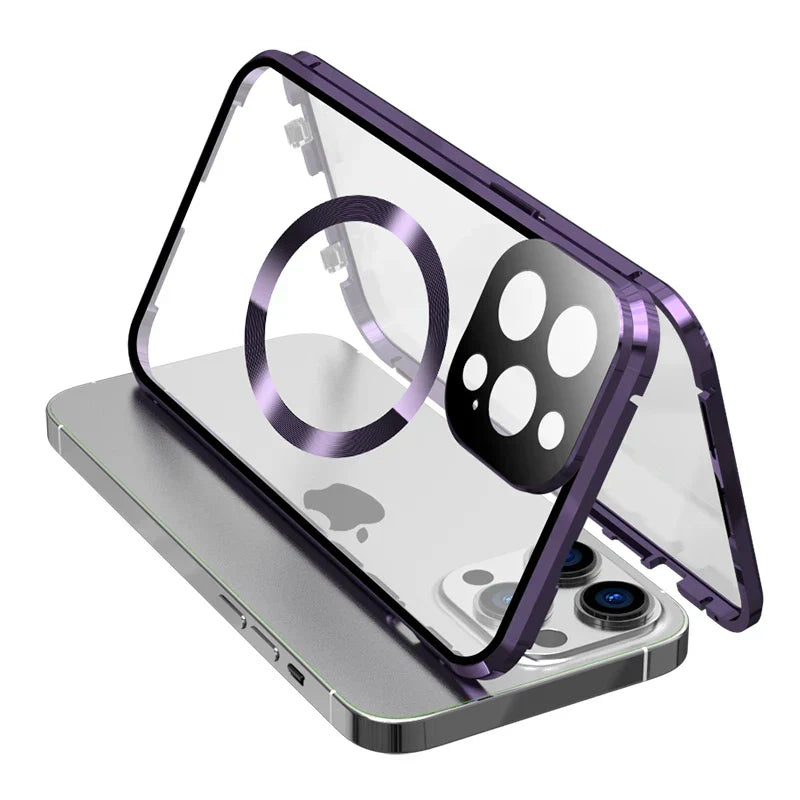 Lisslune | Full protection metal rim case for iPhone